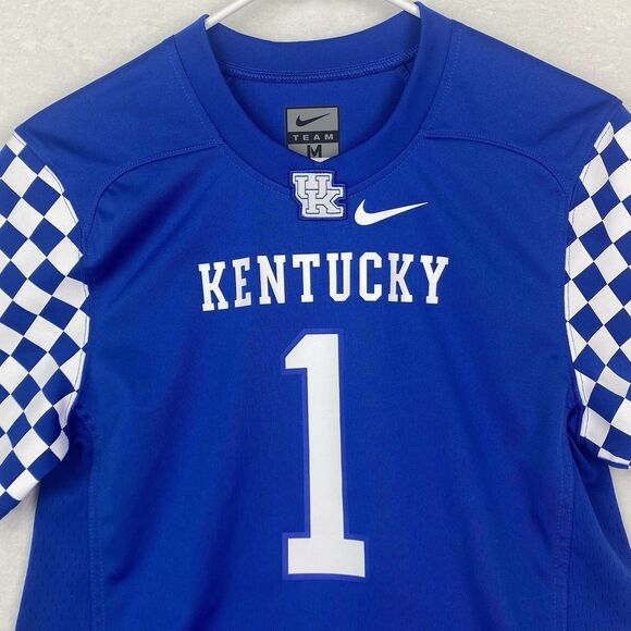 Nike Kids Blue and White Kentucky Jersey - Picture 3 of 8